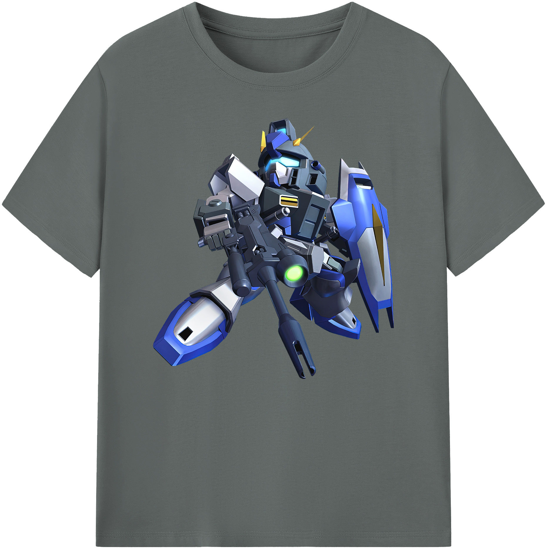 （画像用） 機動戦士ガンダム Mobile Suit Gundam 綿100％ メンズ半袖Tシャツ｜肌触りやわらか＆通気性